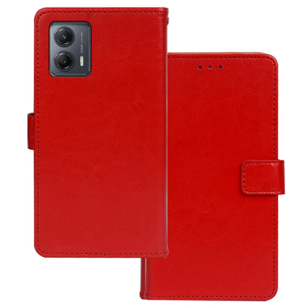 Motorola Moto G53 Flip Case with Wallet - Red