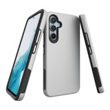 Samsung Galaxy A54 (5G) Craftsman Hybrid Case - Silver