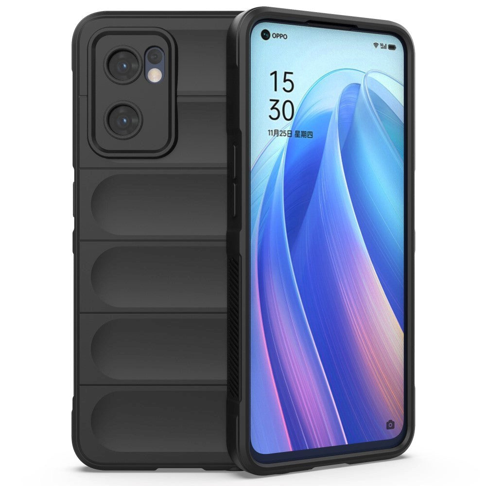 Oppo Reno7 (5G) / Find X5 Lite Flexible Plastic Case - Black