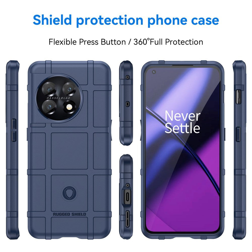 OnePlus 11 Rugged Shield Series Tough Case - Blue