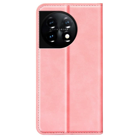 OnePlus 11 Flip Case with Wallet - Pink