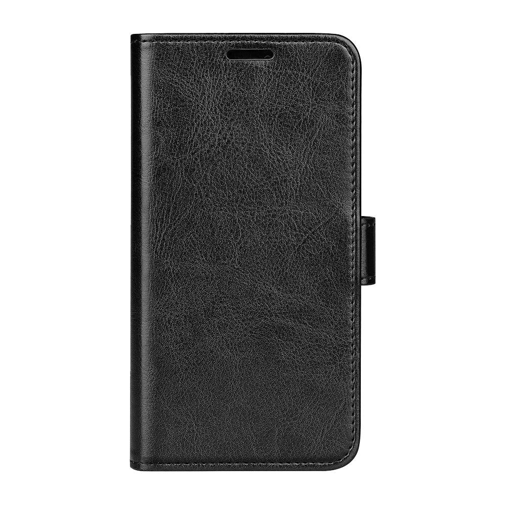 OnePlus 11 Leather Flip Case w. Card Holder & Stand Function - Black