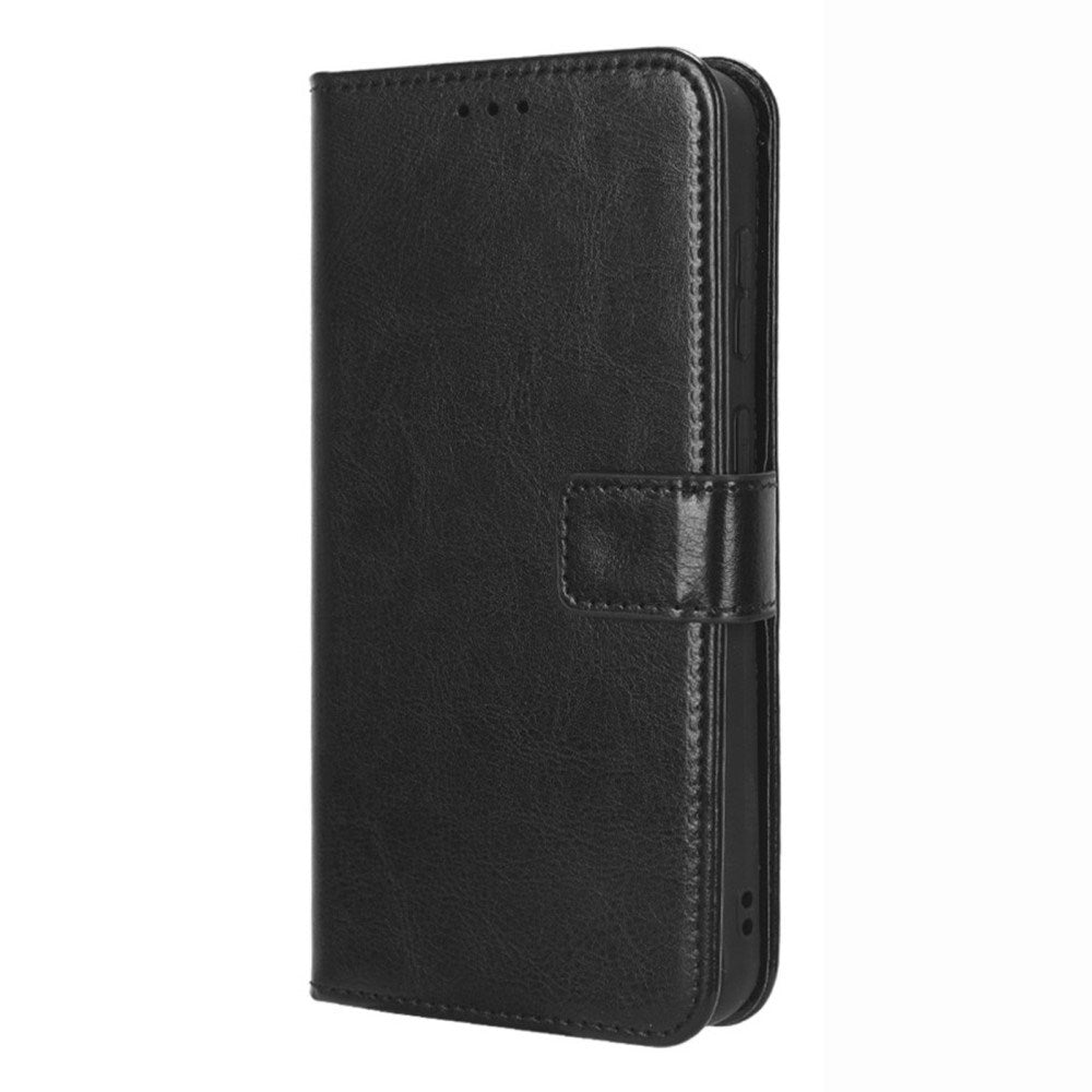 EIDERWOOD Samsung Galaxy S23+ (Plus) Faux Leather Flip Case with Cardholder & Stand Function - Black