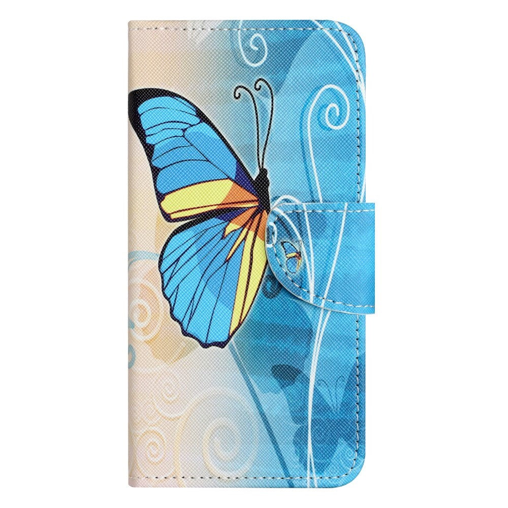 Samsung Galaxy A24 Leather Wallet Case & Print - Butterfly