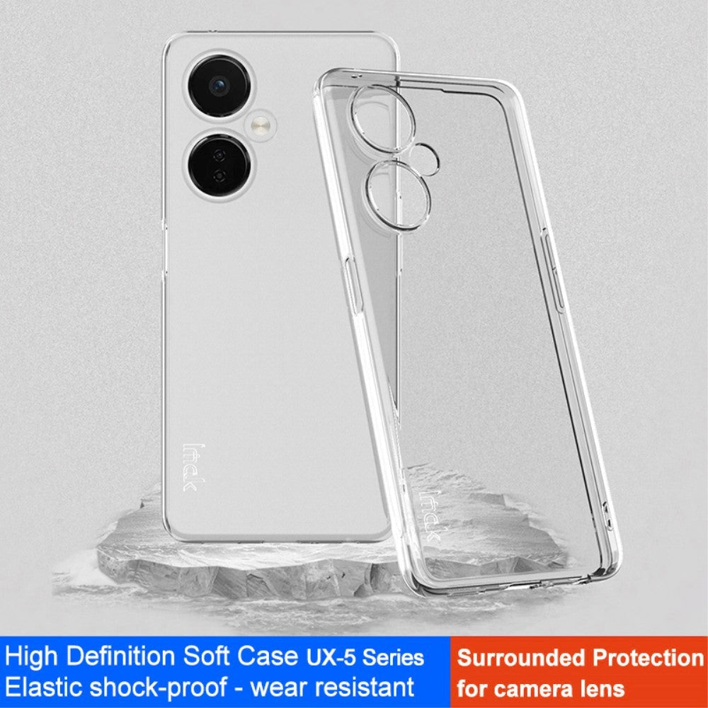 OnePlus Nord CE 3 Lite (5G) IMAK UX-5 Series Flexible Plastic Case - Transparent