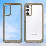 Samsung Galaxy A24 Acrylic Combo Case Transparent / Grey