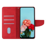 Xiaomi Redmi Note 12 Pro (5G) / Poco X5 Pro (5G) Leather Flip Case with Wallet and Strap - Red