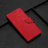 Xiaomi Redmi Note 12 Pro (5G) / Poco X5 Pro (5G) Leather Flip Case with Wallet and Strap - Red