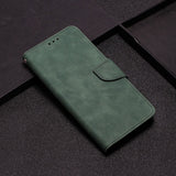 Xiaomi Redmi Note 12 Pro (5G) / Poco X5 Pro (5G) Leather Flip Case with Wallet and Strap - Green