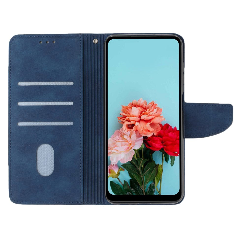 Xiaomi Redmi Note 12 Pro (5G) / Poco X5 Pro (5G) Leather Flip Case with Wallet and Strap - Blue