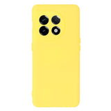 OnePlus 11 Liquid Silicone Case w. Strap - Yellow