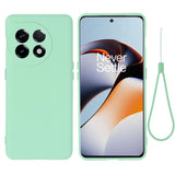 OnePlus 11 Liquid Silicone Case w. Strap - Green