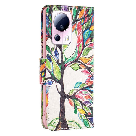 Xiaomi 13 Lite Flip Case w. Wallet - Tree