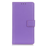 Xiaomi 13 Lite Soft Leather Wallet Case - Purple