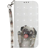 Sony Xperia 1 V Leather Case w. Print - Cute Dog