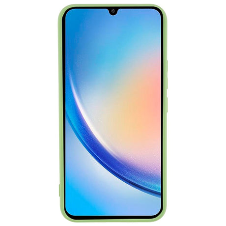 EIDERWOOD Samsung Galaxy A34 (5G) Lined Flexible Plastic Case - Light Green