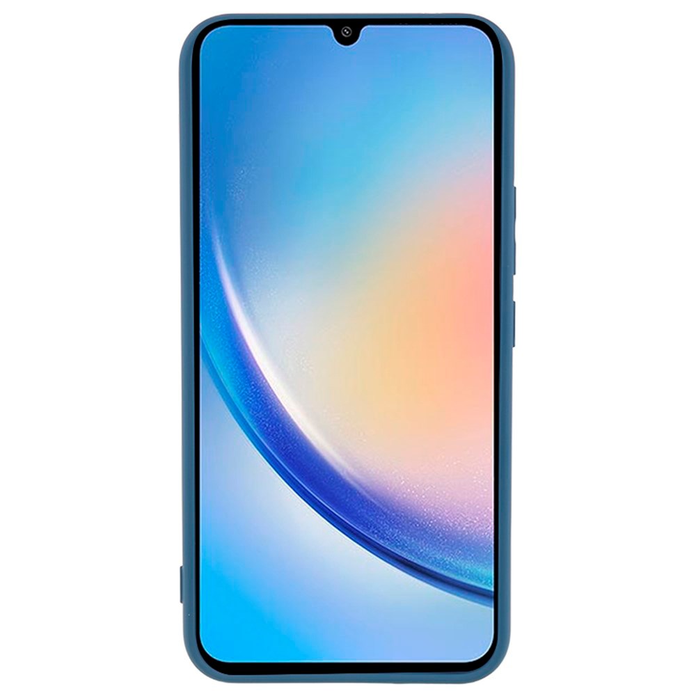 EIDERWOOD Samsung Galaxy A34 (5G) Lined Flexible Plastic Case - Blue