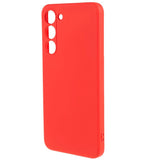 EIDERWOOD Samsung Galaxy S23 Lined Flexible Plastic Case - Red