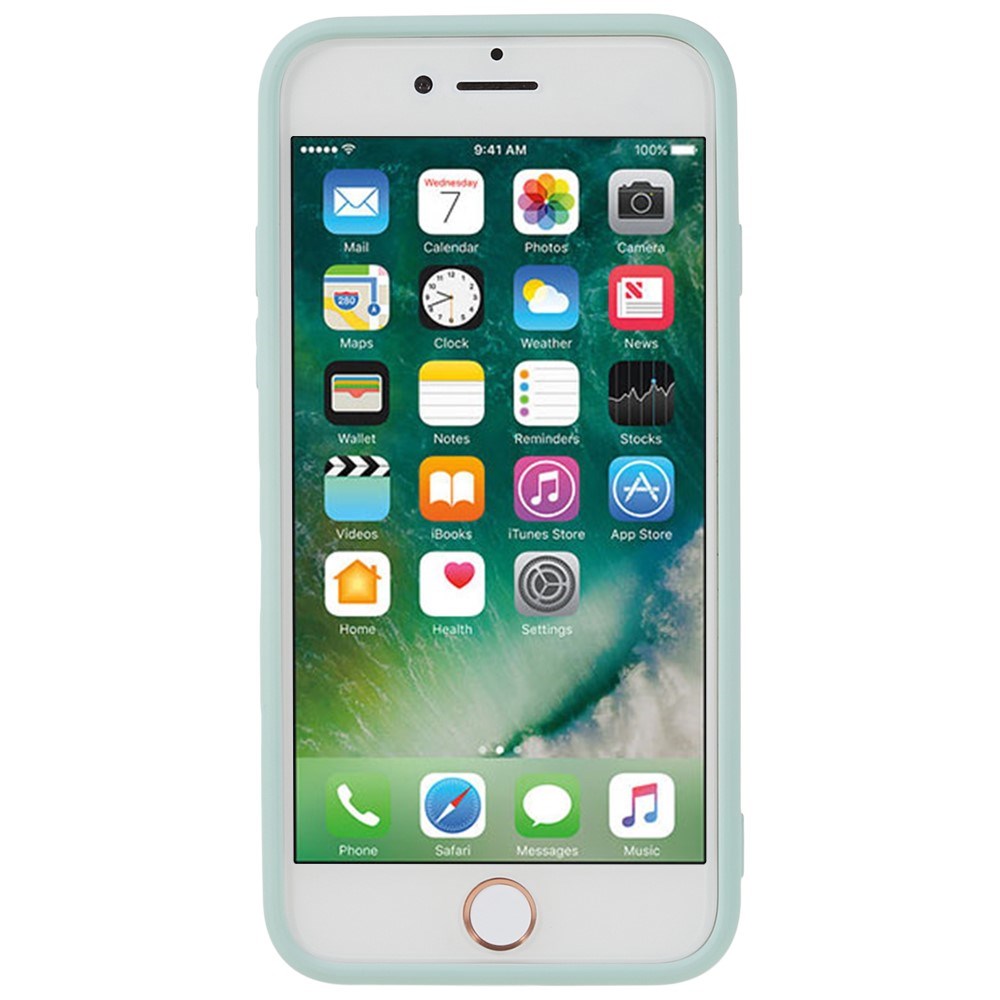 EIDERWOOD iPhone SE (2022 / 2020) / 8 / 7 Lined Flexible Plastic Case - Light Blue