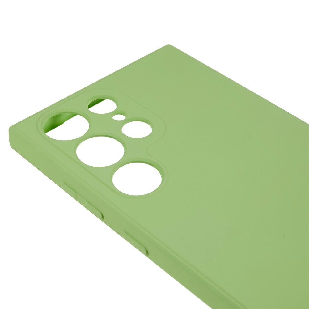 EIDERWOOD Samsung Galaxy S22 Ultra Lined Flexible Plastic Case - Light Green