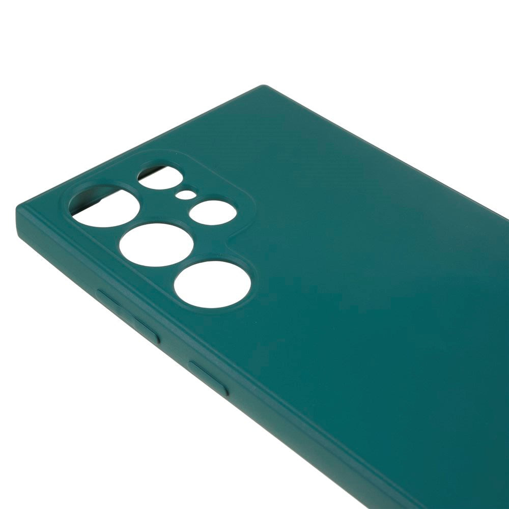 EIDERWOOD Samsung Galaxy S22 Ultra Lined Flexible Plastic Case - Green
