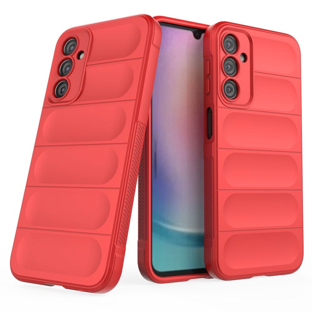 Samsung Galaxy A24 Flexible Plastic Case - Red