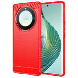 Honor Magic5 Lite Brushed Carbon Case - Red