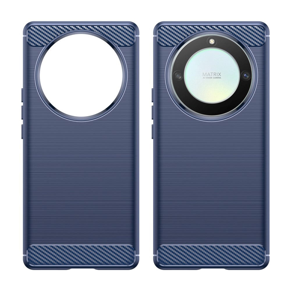 Honor Magic5 Lite Brushed Carbon Case - Blue