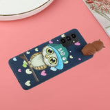 Samsung Galaxy A34 (5G) Flexible Plastic Case 3D - Owl