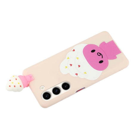 Samsung Galaxy S23 Flexible Plastic Case 3D - Ice Cream