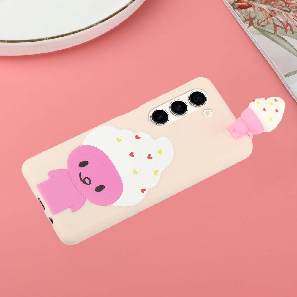 Samsung Galaxy S23 Flexible Plastic Case 3D - Ice Cream