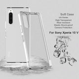 Sony Xperia 10 V IMAK Transparent Flexible Plastic Case