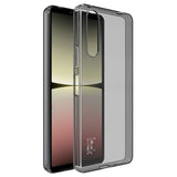 Sony Xperia 10 V IMAK Transparent Flexible Plastic Case  - Black