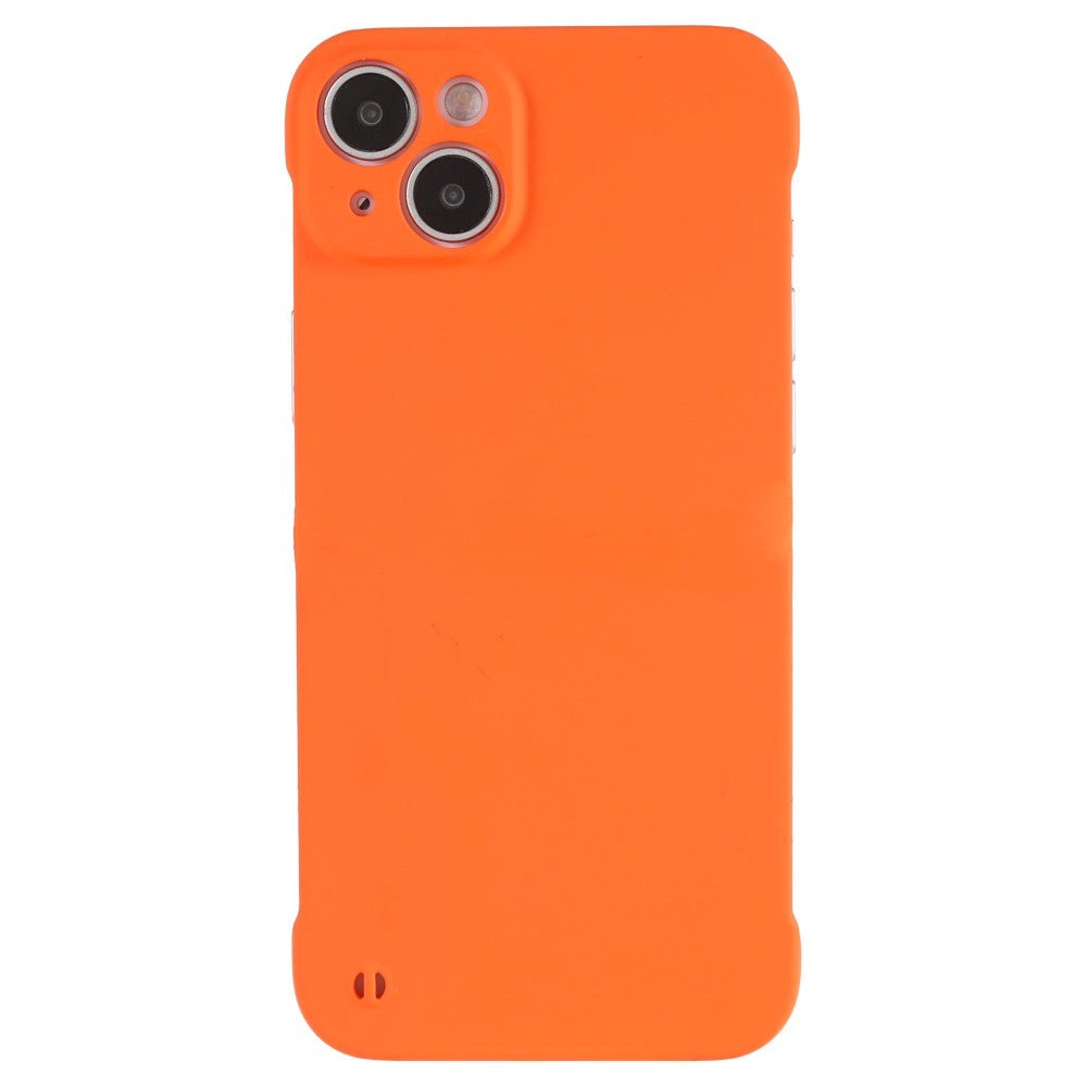 iPhone 14 Hard Plastic Frameless Case - Orange