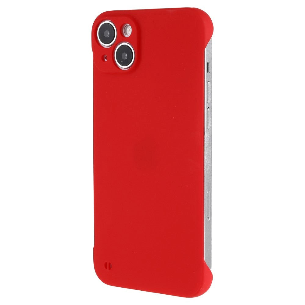 iPhone 14 Hard Plastic Frameless Case - Red