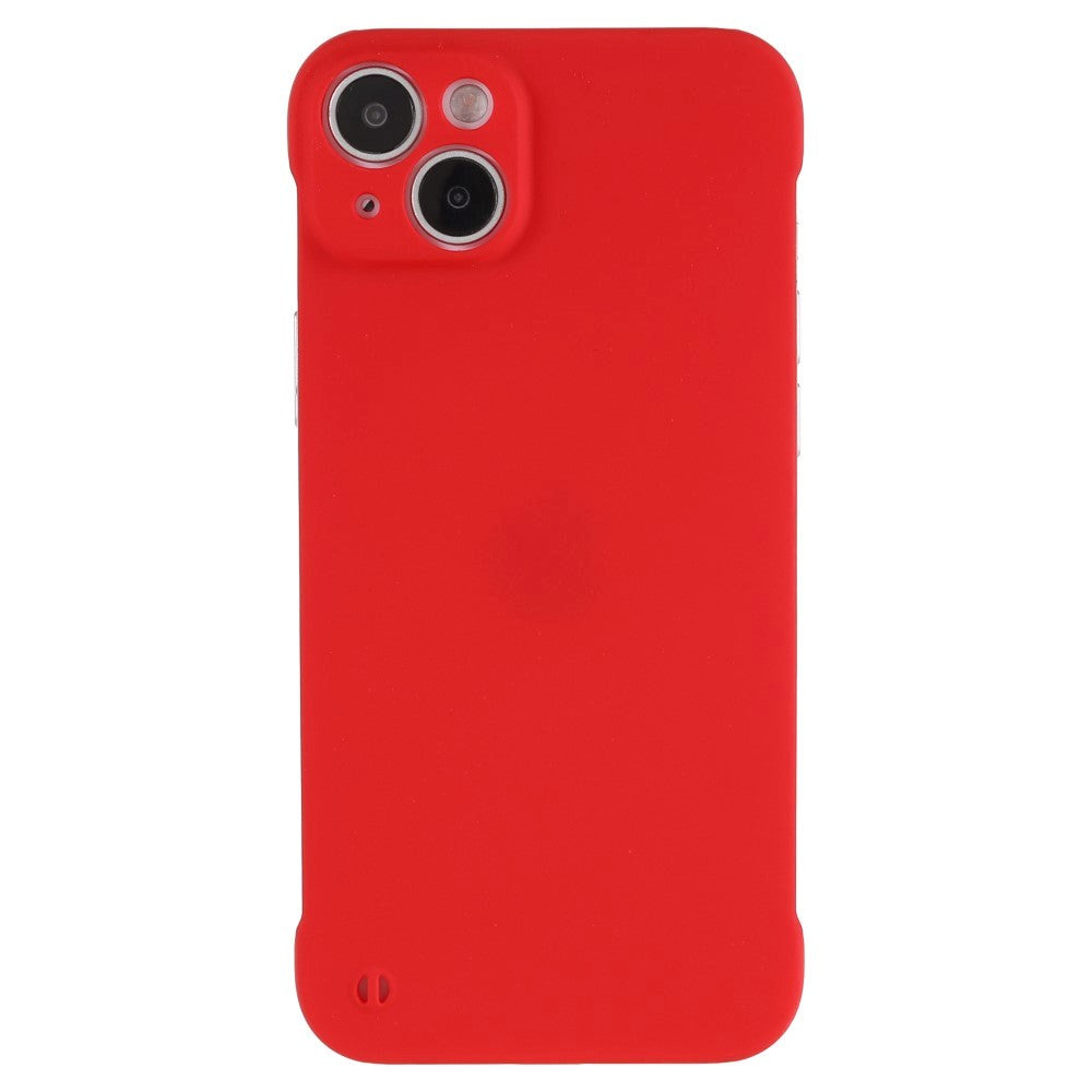 iPhone 14 Hard Plastic Frameless Case - Red