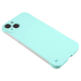 iPhone 14 Hard Plastic Frameless Case - Cyan