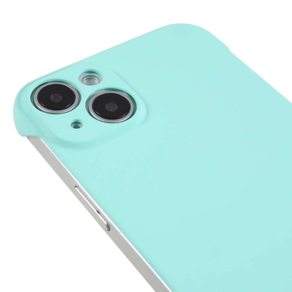 iPhone 14 Hard Plastic Frameless Case - Cyan