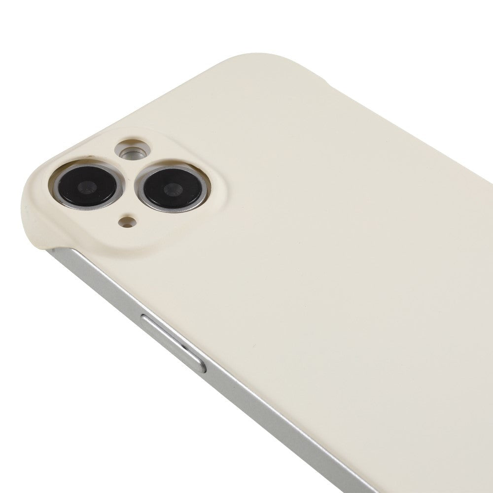 iPhone 14 Hard Plastic Frameless Case - White