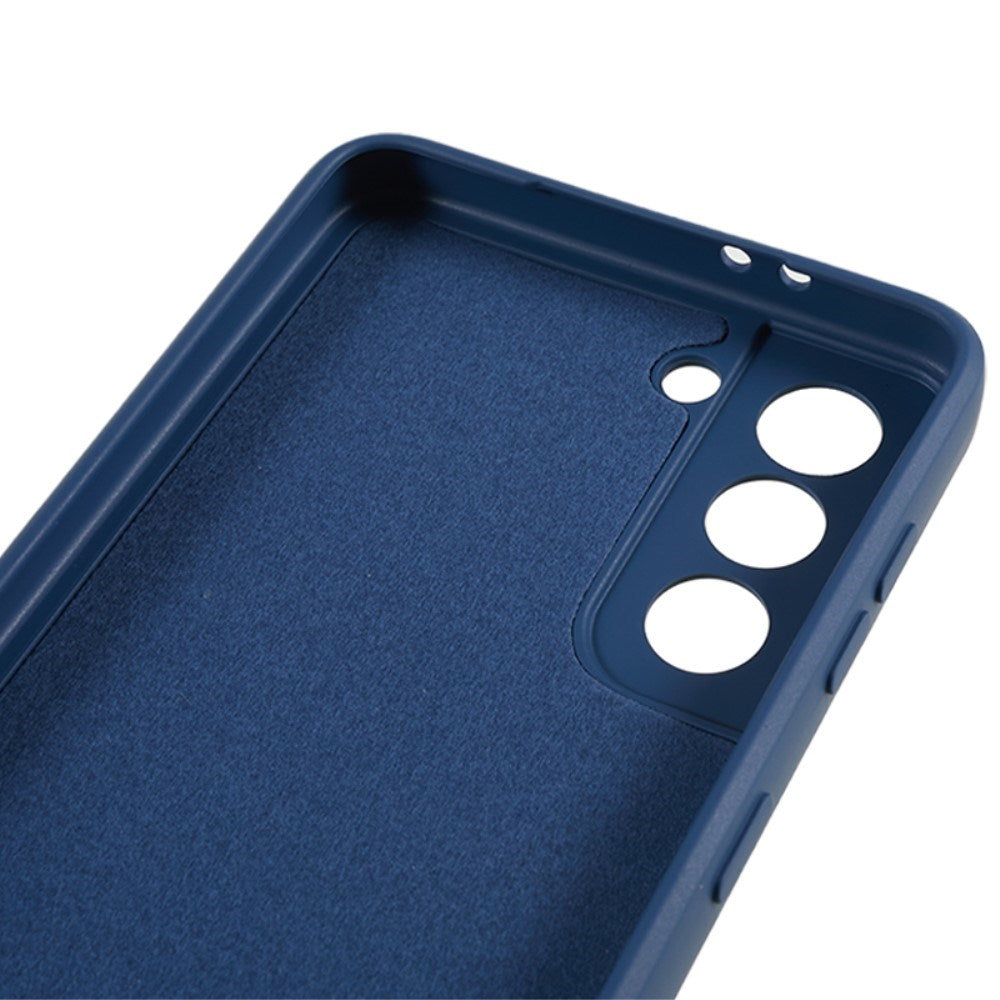 EIDERWOOD Samsung Galaxy S21+ (Plus) Lined Flexible Plastic Case - Blue
