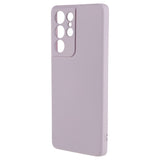 EIDERWOOD Samsung Galaxy S21 Ultra Lined Flexible Plastic Case - Purple