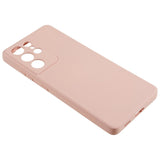 EIDERWOOD Samsung Galaxy S21 Ultra Lined Flexible Plastic Case - Pink