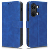 OnePlus Nord 3 (5G) Leather Flip Case with Wallet and Stand Function - Blue