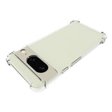 Google Pixel 8 Shockproof Flexible Plastic Case - Transparent