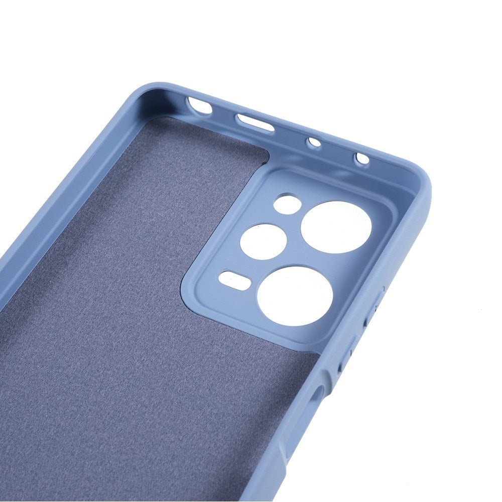 EIDERWOOD Xiaomi Poco X5 Pro (5G) Lined Flexible Plastic Case - Blue