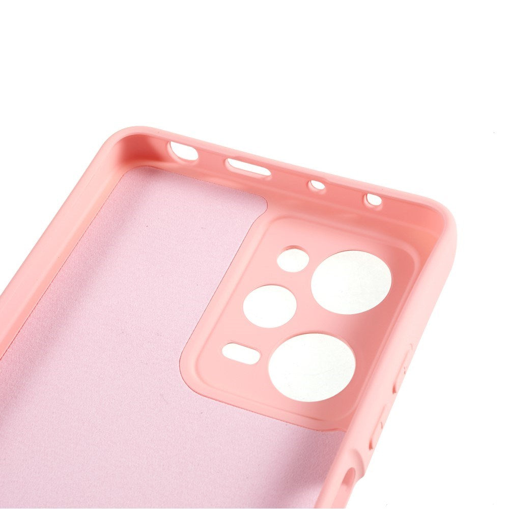 EIDERWOOD Xiaomi Poco X5 Pro (5G) Lined Flexible Plastic Case - Pink