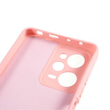 EIDERWOOD Xiaomi Poco X5 Pro (5G) Lined Flexible Plastic Case - Pink