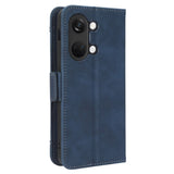 OnePlus Nord 3 (5G) Leather Flip Case w. Large Wallet - Blue