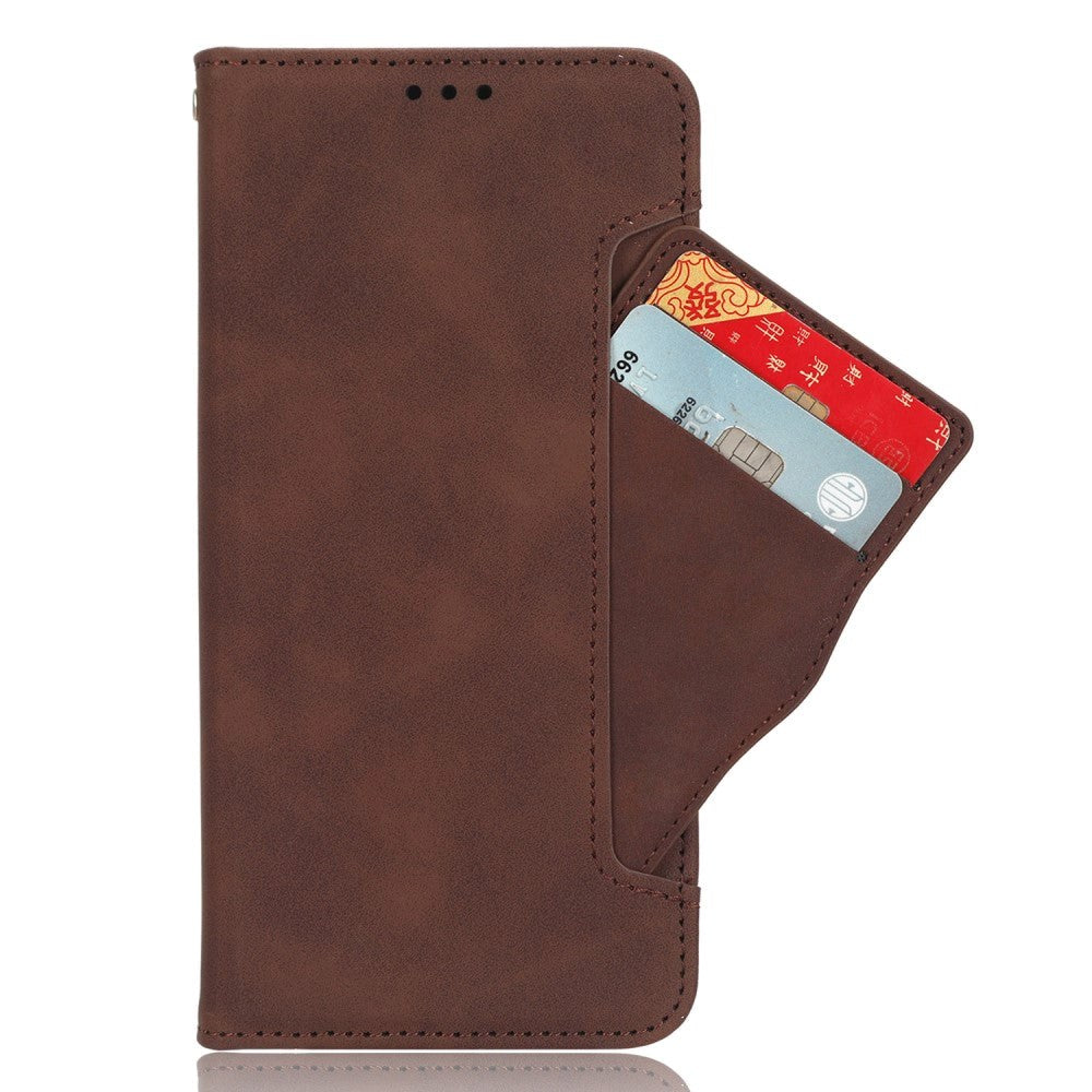 OnePlus Nord 3 (5G) Leather Flip Case w. Large Wallet - Brown