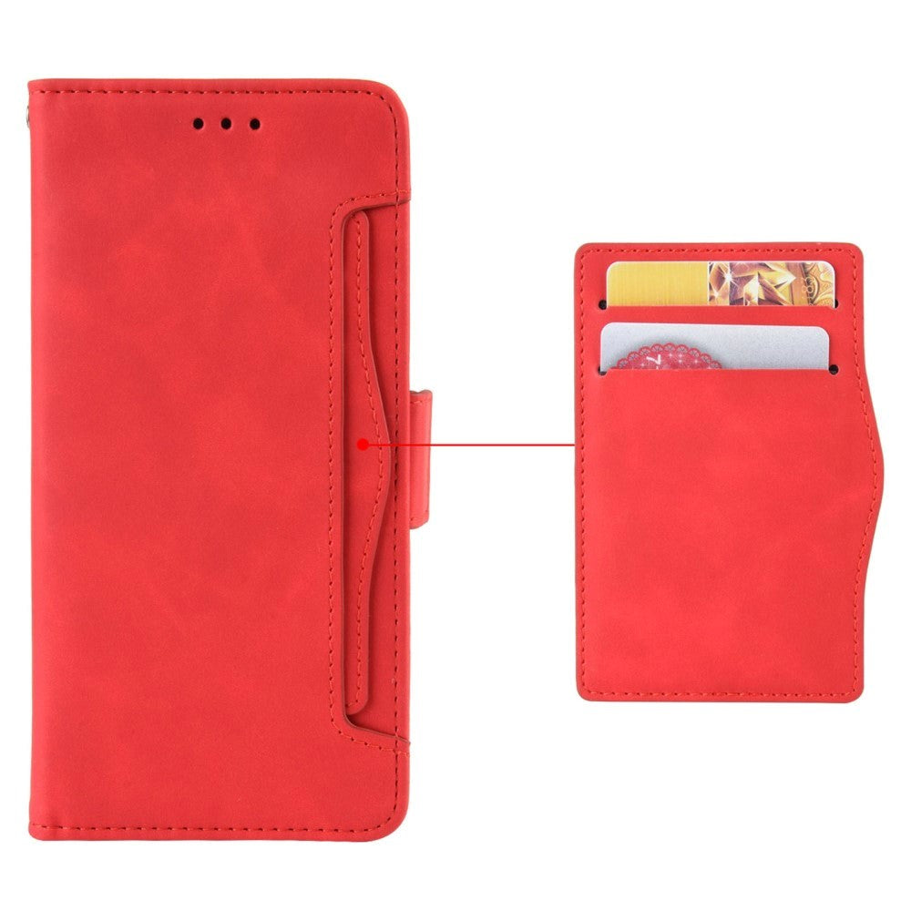 OnePlus Nord 3 (5G) Leather Flip Case w. Large Wallet - Red